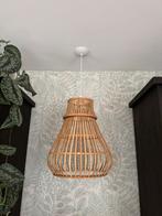 Bamboe hanglamp, Huis en Inrichting, Lampen | Hanglampen, Ophalen, Zo goed als nieuw, Hout, Minder dan 50 cm