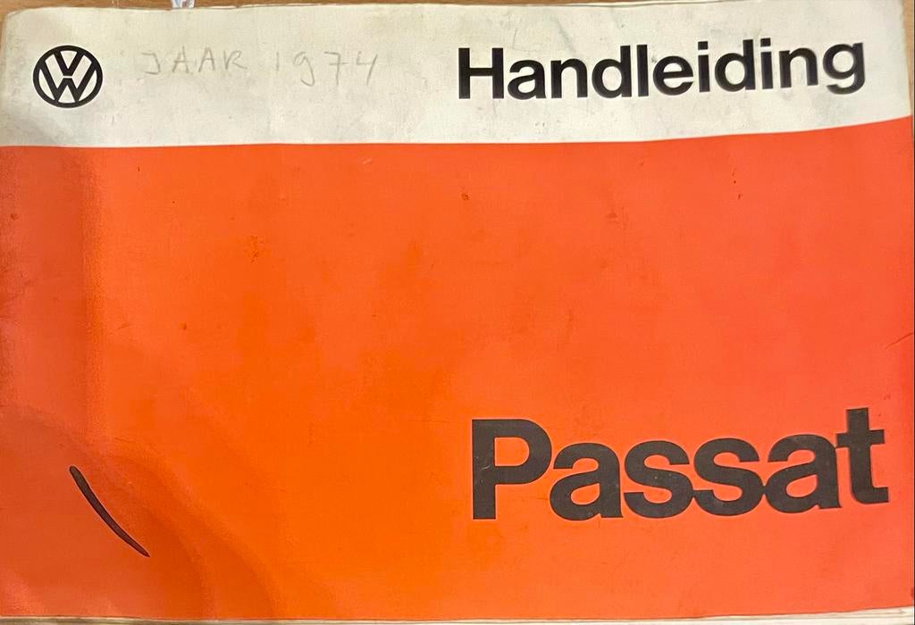 VW Passat Handleiding 1974 - Origineel Instructieboekje, Ophalen of Verzenden