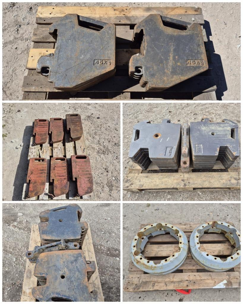 Massey Ferguson gewichten MF frontgewicht wielgewicht, Ophalen of Verzenden