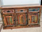 Mooi dressoir,  Bali style, evt met tv meubel, Zo goed als nieuw, 25 tot 50 cm, Overige houtsoorten, Ophalen