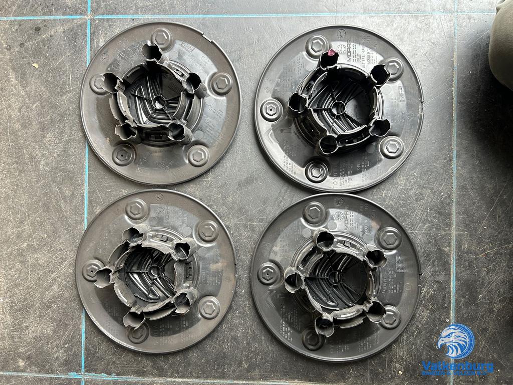 ORIGINELE Citroen Jumpy naafkap naafdop set zwart, Gebruikt, -, Verzenden, -