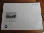 Instructieboek BMW 5-serie +Touring E34 518i-540i 525td 1994, Ophalen of Verzenden