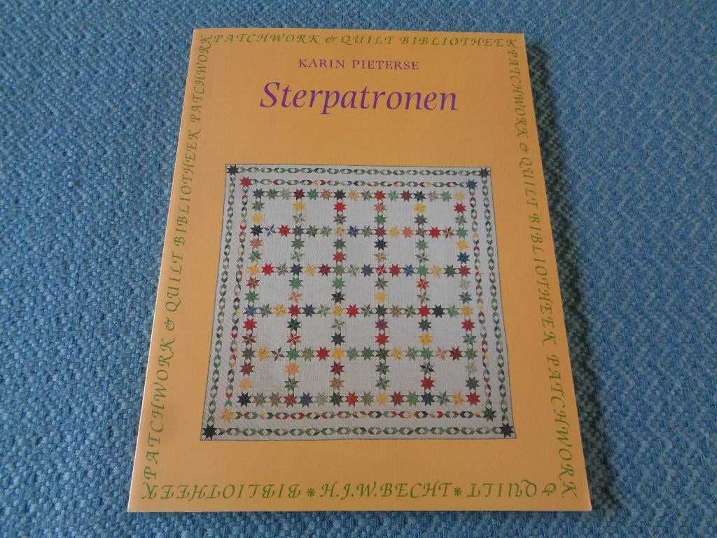 STERPATRONEN - Karin Pieterse, Boeken, Ophalen of Verzenden, Nieuw, Borduren en Naaien, Karin Pieterse