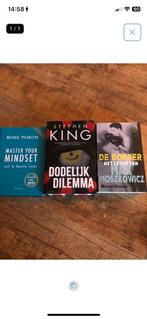 Boekenpakket: Master Your Mindset, Dodelijk Dilemma, De Boks, Ophalen of Verzenden, Gelezen, Nederland