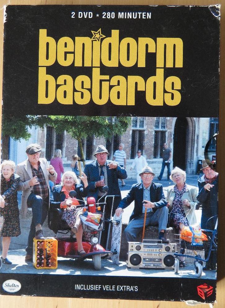 2DVD Benidorm Bastards, Cd's en Dvd's, Dvd's | Tv en Series, Gebruikt, Komedie, Boxset, Alle leeftijden, Ophalen