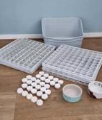 Caviadraadkubuskooi 24 hekjes, 32 connectors, 2 hooibakken, Dieren en Toebehoren, Ophalen, Gebruikt, Overige typen