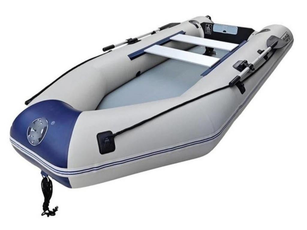 Rubberboten nieuw met 4 stroke buitenboordmotor nieuw, Airdeck, Nieuw, Ophalen of Verzenden, Benzine