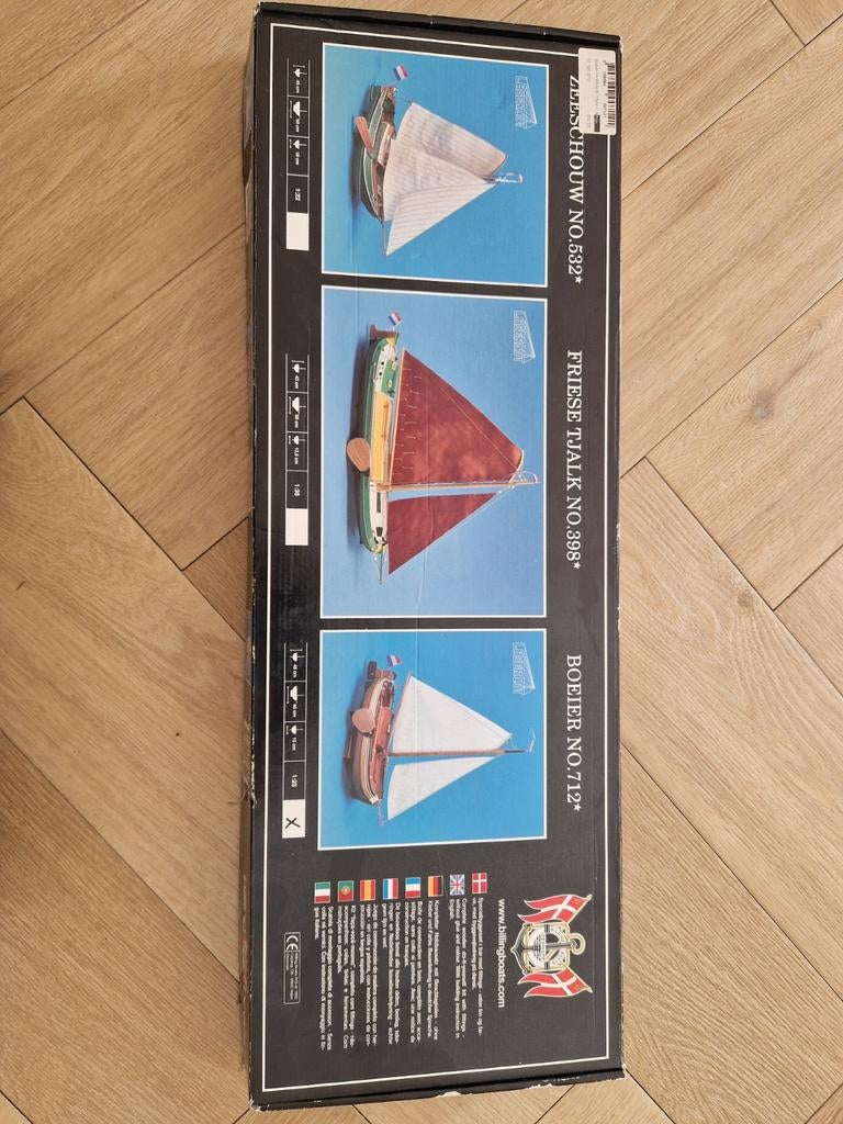 Billing Boats Boeier No. 712 scheepsmodel nieuw in doos, Hobby en Vrije tijd, Modelbouw | Boten en Schepen, Nieuw, Groter dan 1:32