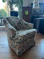 Fauteuil met bloemenprint, Ophalen, Overige kleuren, Zo goed als nieuw, Eén