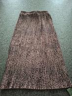 Plooirok met luipaardprint - Maat S/M, Kleding | Dames, Envy Collection, Beige, Ophalen of Verzenden, Zo goed als nieuw