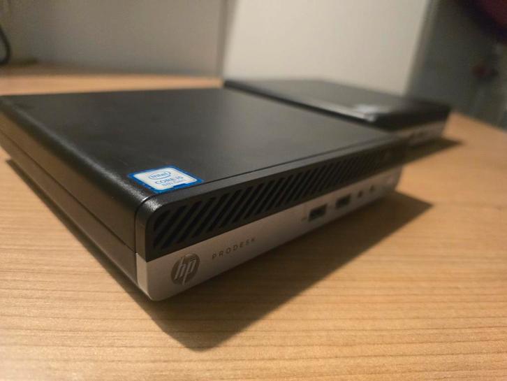 HP prodesk mini pc - 8th gen core i5 - 8GB ram - 256GB SSD +, Computers en Software, Computerbehuizingen, Ophalen of Verzenden