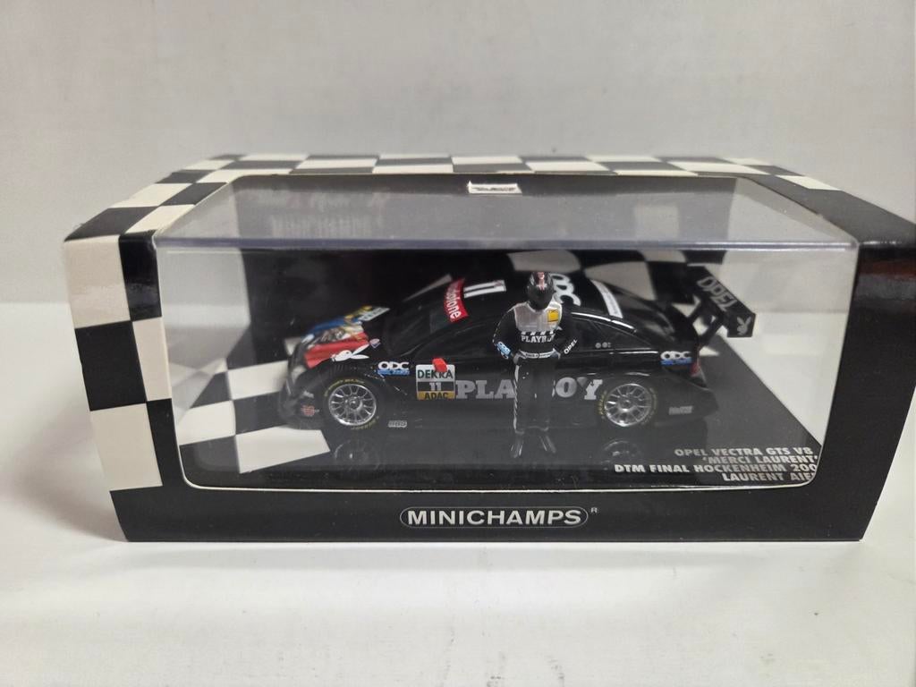 Minichamps Opel Vectra GTS Hockenheim 2005 Playboy, Auto, ., Ophalen of Verzenden, Zo goed als nieuw