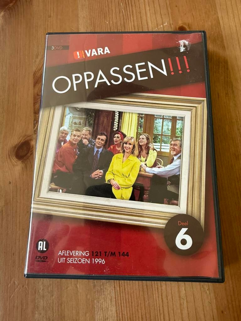 Oppassen complete seizoen 6 box dvd origineel 3 disc, Verzenden, Gebruikt, Boxset