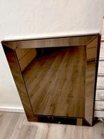 Eric Kuster style spiegel brons 70x90, Ophalen, Zo goed als nieuw, Minder dan 100 cm, Rechthoekig