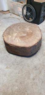 Boomstam tafelblad beuken, Ophalen of Verzenden, Rond, 60 cm of meer