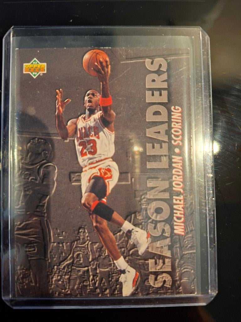 Michael Jordan Upper Deck #166 Basketball card, Verzenden, Zo goed als nieuw, Buitenlandse clubs, Spelerskaart