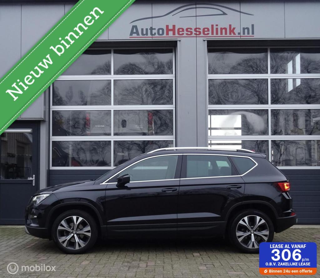 Seat Ateca 1.0 EcoTSI Style Business Intense BEATS, Voorwielaandrijving, Gebruikt, Euro 6, Zwart