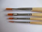 Penselen 4 stuks van Junior Da Vinci, Ophalen, Nieuw, Penseel of Kwast