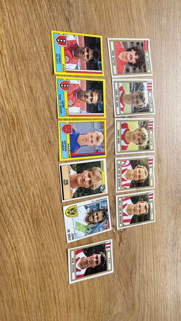 Diverse toppers jaren 80 panini, Ophalen of Verzenden, Zo goed als nieuw, Plaatje