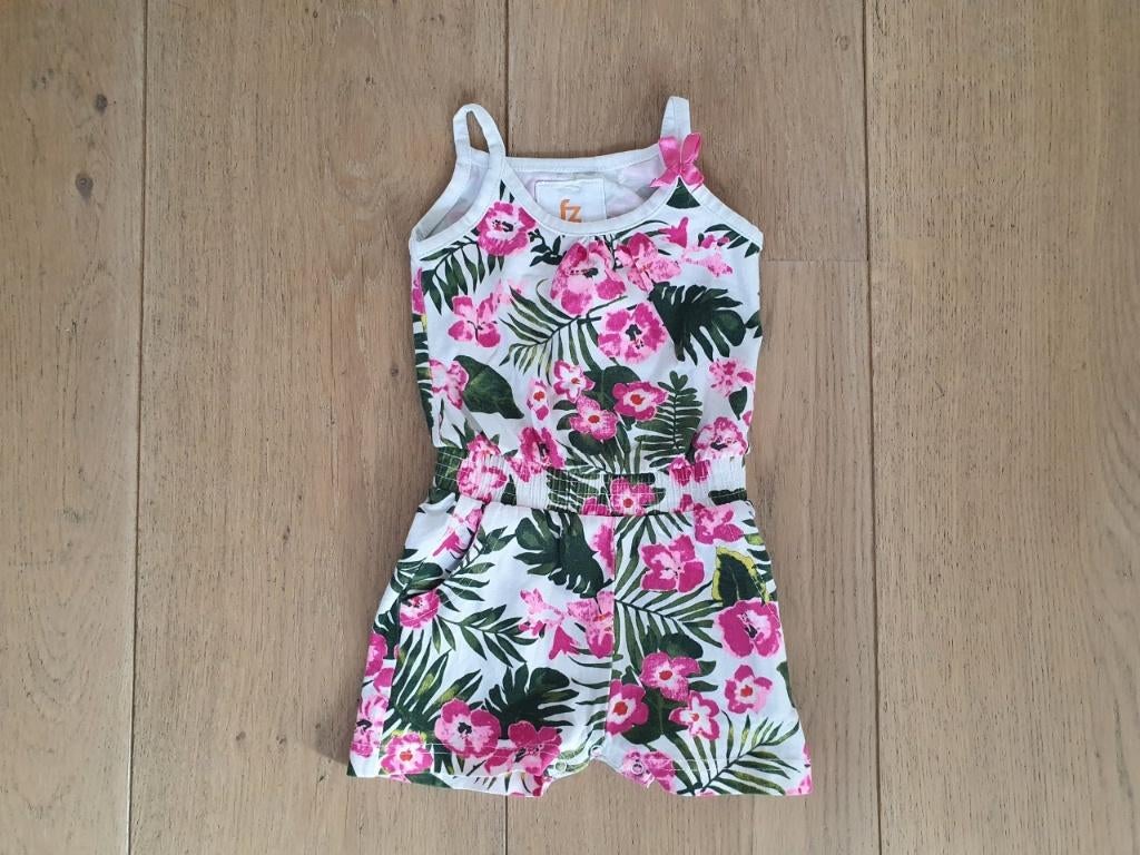 Leuke jumpsuit van Frendz maat 74 met drukkertjes, Kinderen en Baby's, Babykleding | Maat 74, Gebruikt, Broekje, Meisje, Frendz