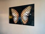 Louis Vuitton Vlinder Plexiglas Schilderij 90x60, Ophalen of Verzenden