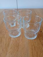 Duralex glazen - set van 4, Glas of Glazen, Ophalen of Verzenden, Effen, Glas