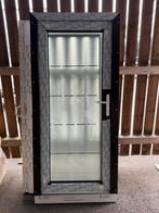 Nieuwe achterdeur | schuco | compleet | bruin | wit, 75 tot 150 cm, Kunststof, Deurkozijn, Nieuw