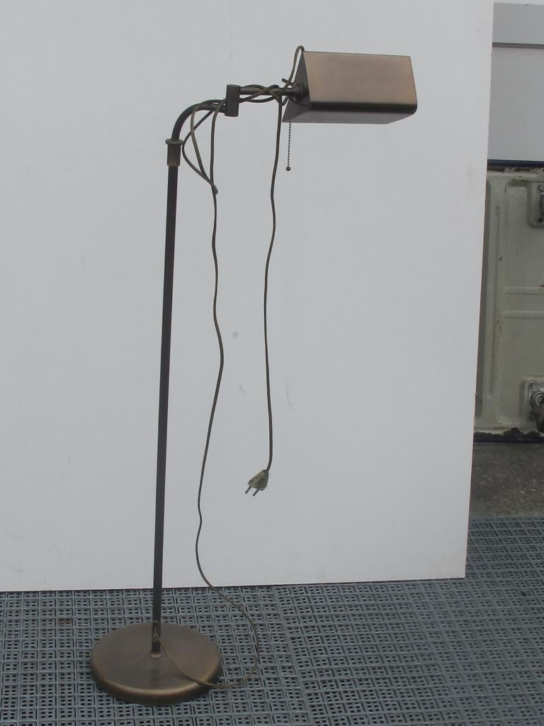 staande lamp, Huis en Inrichting, Lampen | Vloerlampen, Semi modern, Ophalen of Verzenden, Zo goed als nieuw, Metaal
