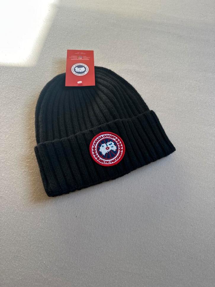 Canada Goose Muts Zwart - Nieuw met labels, Kleding | Heren, Mutsen, Sjaals en Handschoenen, Nieuw, Muts, Overige maten, Ophalen of Verzenden