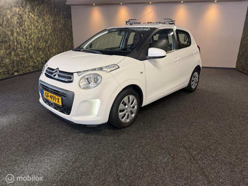 Citroen C1 1.0 e-VTi Feel-Airco-Bluetooth-APK 5-3-2027-Cruis, Auto's, Voorwielaandrijving, Euro 5, 4 stoelen, C1