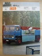 Mercedes LP 1619 Brochure 1973 – LP1619, Zo goed als nieuw, Mercedes-Benz, Mercedes, Ophalen of Verzenden