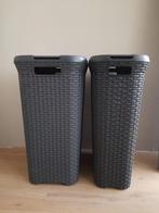 Rattan Wasmand 40L en 60L, Ophalen, Gebruikt, Bruin