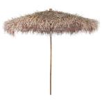 NIEUW | Parasol Tiki met klamboe 210 cm bamboe! GRTS BEZORGD, Verzenden, Nieuw, Minder dan 1 meter, Parasolvoet