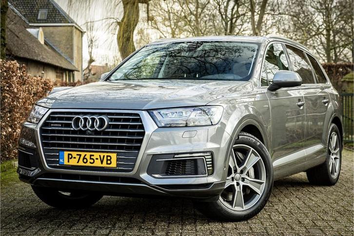 Audi Q7 3.0 TDI e-tron Quattro Panorama Luchtvering, Auto's, Audi, Bedrijf, Te koop, Q7, 360° camera, 4x4, ABS, Achteruitrijcamera