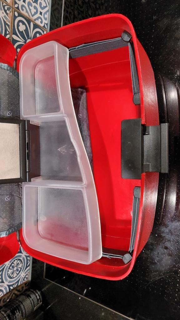 Kofferset, Sieraden, Tassen en Uiterlijk, Koffers, Gebruikt, Hard kunststof, 70 cm of meer, 45 tot 55 cm, Slot, Uitschuifbare handgreep