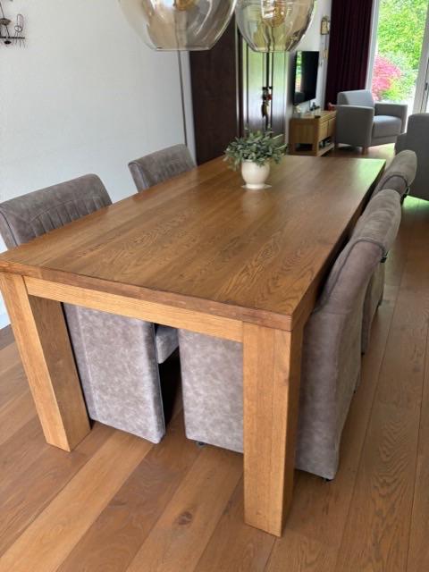 Eethoek met vier stoelen, Ophalen, Gebruikt