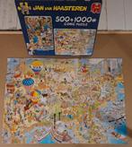 Jan van Haasteren, Rommelmarkt (500) en USA (1000) ,, Ophalen of Verzenden, 500 t/m 1500 stukjes, Zo goed als nieuw, Legpuzzel