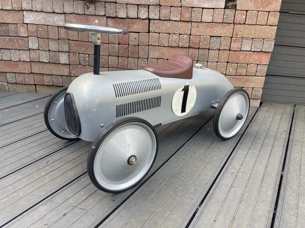 Vintage metalen loopwagen - Gebruikt maar in prima staat, Ophalen of Verzenden, Gebruikt