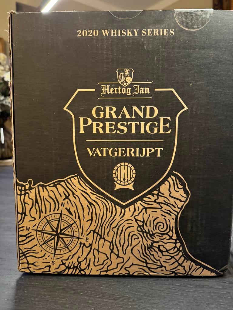 Hertog Jan Grand Prestige Vatgerijpt 2020 Whisky Series, Verzamelen, Biermerken, Ophalen of Verzenden, Nieuw, Flesje(s), Hertog Jan