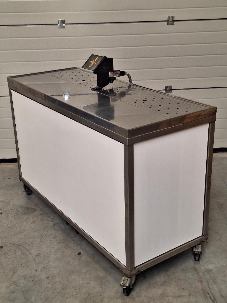 frisdrank bar postmix verrijdbaar rvs te koop, Ophalen, Gebruikt, Overige