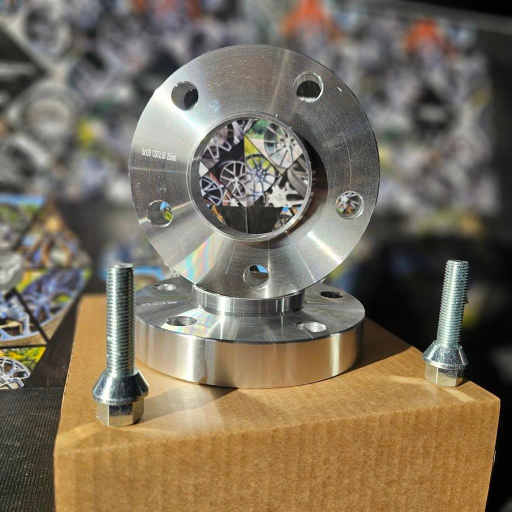 Spoorverbreders spacers Bmw 3 E90 5 E60 5x120 72,6 25mm, Ophalen of Verzenden