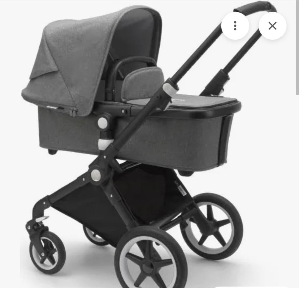 Bugaboo Lynx kinderwagen met wieg, stoel, voetenzak, parasol, Kinderen en Baby's, Kinderwagens en Combinaties, Ophalen, Bugaboo