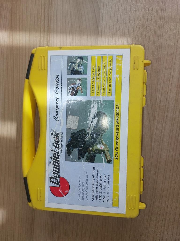 Doublelock condor disselslot caravan, Caravans en Kamperen, Ophalen of Verzenden, Gebruikt