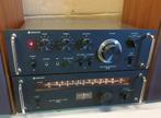 Sanyo dca-401 versterker + tuner fmt-401k + speakers ca.1980, Audio, Tv en Foto, Ophalen, Gebruikt, Speakers