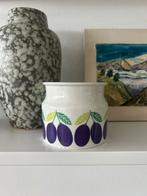 Arabia Pomona - pruimen - potje, Huis en Inrichting, Ophalen, Gebruikt, Keramiek, Overige typen