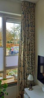 Mooie grote gordijnen, Huis en Inrichting, Ophalen, Gebruikt, 200 cm of meer, Beige