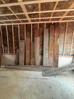 Antiek Eikenhout vloer Grachtenpand / planken, Doe-het-zelf en Verbouw, Hout en Planken, Gebruikt, 25 tot 50 mm, Eiken, Plank