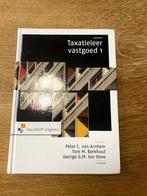 Taxatieleer vastgoed 1, Nieuw, Overige niveaus, Ophalen of Verzenden, Overige vakken