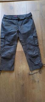 JO & CO LEREN DRIEKWART BROEK MAAT 40, Kleding | Dames, Maat 38/40 (M), Ophalen of Verzenden, Driekwart, Gedragen