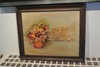 Kleurrijk Bloemstill.Gesign.Herfstkleuren, Antiek en Kunst, Kunst | Schilderijen | Klassiek, Ophalen of Verzenden